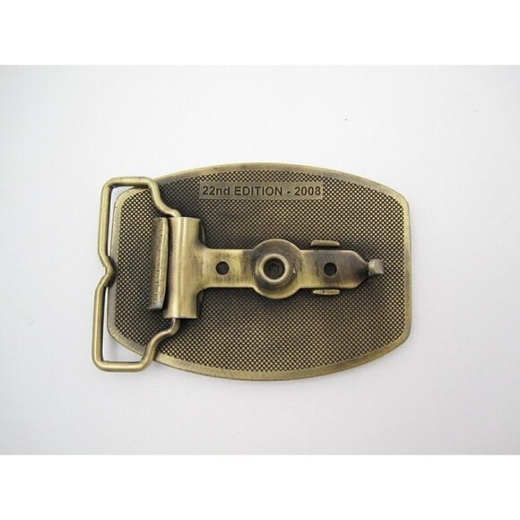 2008 New Alme Const. Cut Bank Mont Bull Dozer Oil Rig Buckle (X18) 22nd Ed - Picture 3 of 4